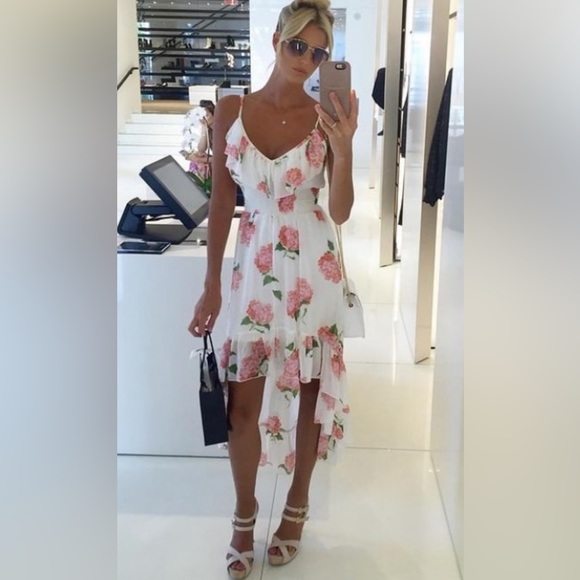 HeartSoul Dresses & Skirts - Heart & Soul White Floral High Low Dress XS